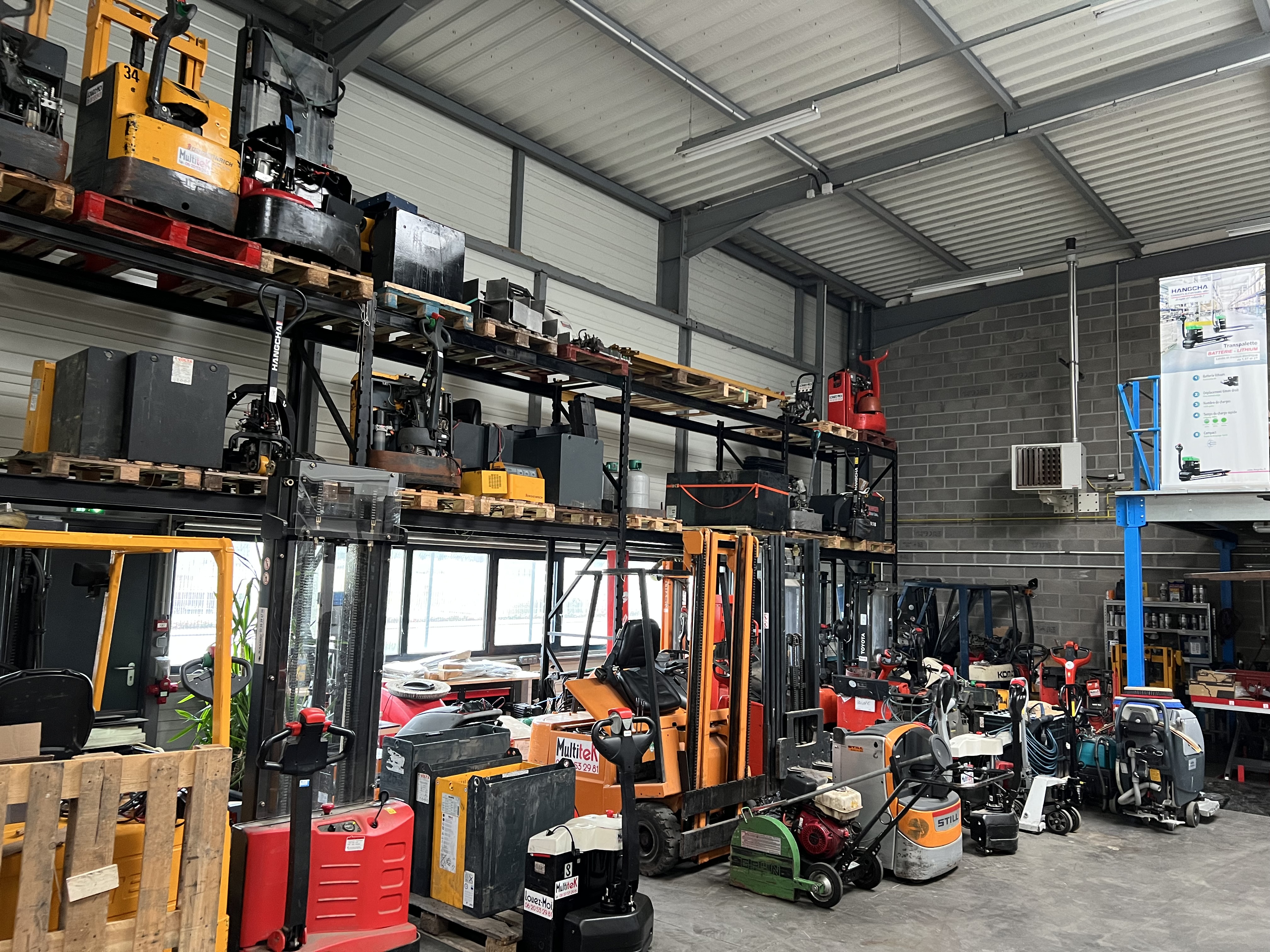 Vente de matériel professionnel